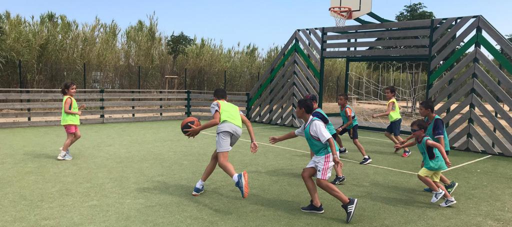 basket au camping Marisol